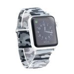 Wholesale Premium Color Stainless Steel Magnetic Milanese Loop Strap Wristband for Apple Watch Series 7/6/SE/5/4/3/2/1 Sport - 44MM / 42MM (Camouflage Gray)